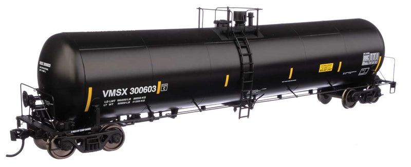 WalthersProto 920-100649  55' Trinity 30,145-Gallon Tank Car - Ready to Run -- Valero Marketing & Supply VMSX