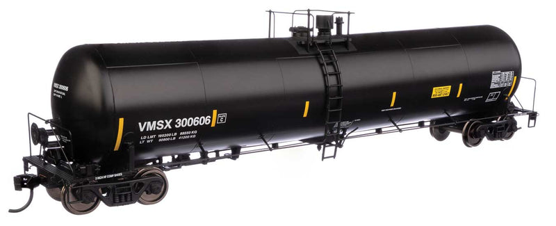 WalthersProto 920-100650  55' Trinity 30,145-Gallon Tank Car - Ready to Run -- Valero Marketing & Supply VMSX