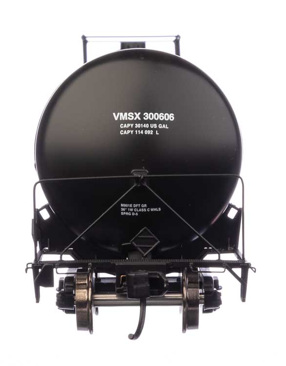 WalthersProto 920-100650  55' Trinity 30,145-Gallon Tank Car - Ready to Run -- Valero Marketing & Supply VMSX