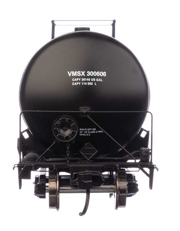 WalthersProto 920-100650  55' Trinity 30,145-Gallon Tank Car - Ready to Run -- Valero Marketing & Supply VMSX