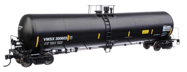 WalthersProto 920-100651  55' Trinity 30,145-Gallon Tank Car - Ready to Run -- Valero Marketing & Supply VMSX