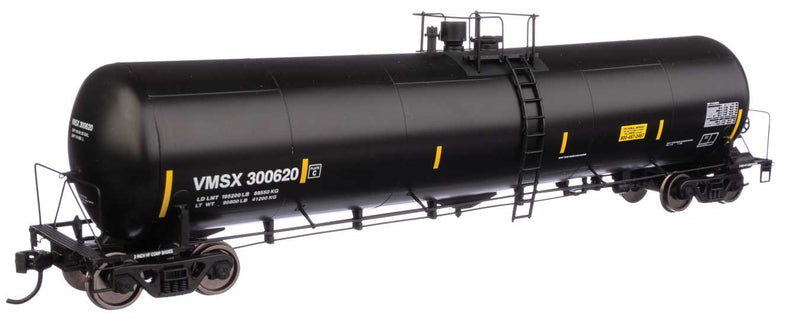 WalthersProto 920-100652  55' Trinity 30,145-Gallon Tank Car - Ready to Run -- Valero Marketing & Supply VMSX