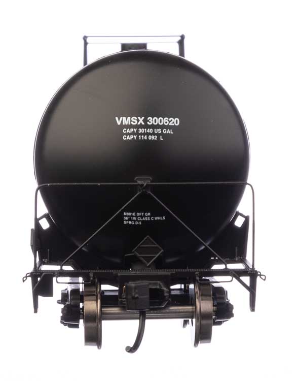 WalthersProto 920-100652  55' Trinity 30,145-Gallon Tank Car - Ready to Run -- Valero Marketing & Supply VMSX