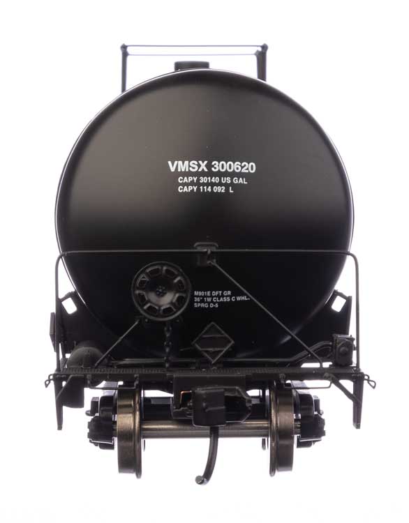 WalthersProto 920-100652  55' Trinity 30,145-Gallon Tank Car - Ready to Run -- Valero Marketing & Supply VMSX