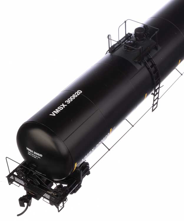 WalthersProto 920-100652  55' Trinity 30,145-Gallon Tank Car - Ready to Run -- Valero Marketing & Supply VMSX