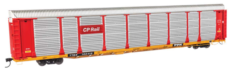 WalthersProto 920-101512 89' Thrall Bi-Level Auto Carrier - Ready To Run -- Canadian Pacific TTGX