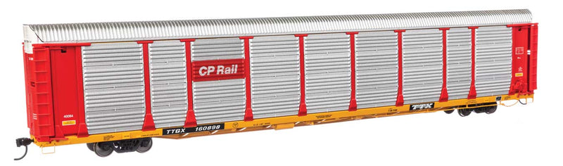 WalthersProto 920-101514 89' Thrall Bi-Level Auto Carrier - Ready To Run -- Canadian Pacific TTGX