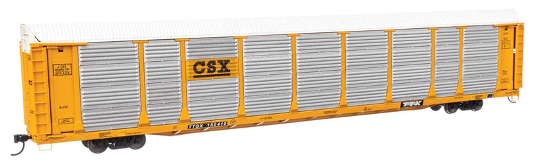 WalthersProto 920-101516 89' Thrall Bi-Level Auto Carrier - Ready To Run -- CSX TTGX