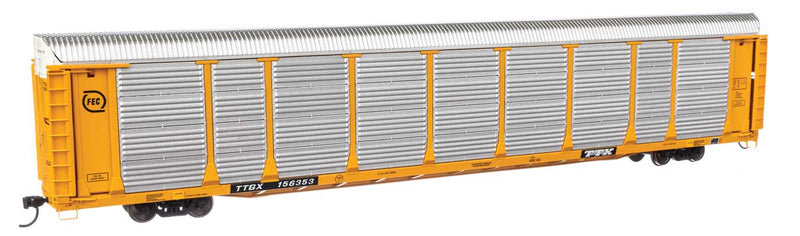 WalthersProto 920-101520 89' Thrall Bi-Level Auto Carrier - Ready To Run -- Florida East Coast TTGX