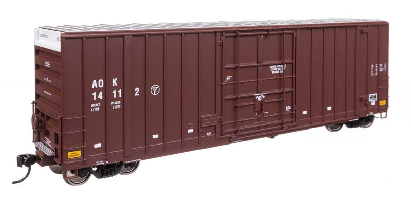 Walthers Proto HO 920-101709 50' Gunderson Hi-Cube Paper Service Boxcar, Arkansas-Oklahoma