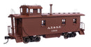 WalthersProto 920-103205 30' ATSF 1300-Series Wood Waycar (Caboose) - Ready to Run - Santa Fe - A. T. & S. F.