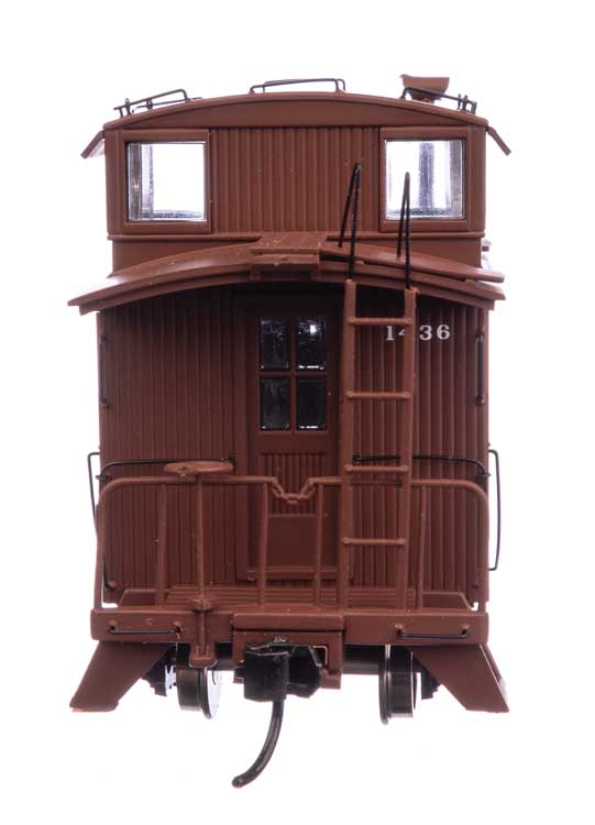 WalthersProto 920-103207 30' ATSF 1300-Series Wood Caboose - Ready to Run -- Santa Fe A.T.S.F.