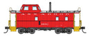 PREORDER Walthers Proto HO 920-103614 Wabash Streamlined Caboose, Ann Arbor