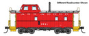PREORDER Walthers Proto HO 920-103615 Wabash Streamlined Caboose, Ann Arbor