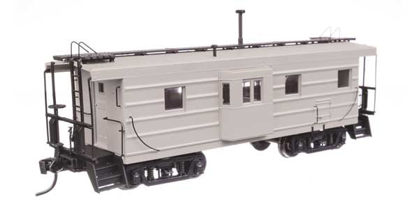 WalthersProto 920-103650 HO Milwaukee Road Ribside Caboose - Undecorated (w/coal stove)