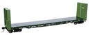 WalthersProto 920-104343 50' CC&F Bulkhead Flatcar - Ready to Run -- British Columbia BCIT