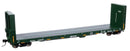 WalthersProto 920-104346 50' CC&F Bulkhead Flatcar - Ready to Run -- British Columbia BCOL