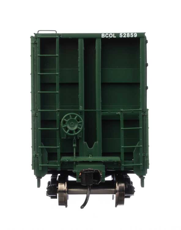 WalthersProto 920-104346 50' CC&F Bulkhead Flatcar - Ready to Run -- British Columbia BCOL