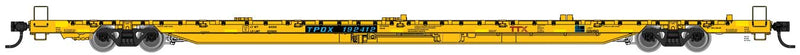 WalthersProto 920-104611 89' Greenbrier TTX 110-ton Flatcar - Ready to Run -- TTX TPDX