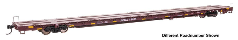 PREORDER Walthers Proto HO 920-104623 89' Greenbrier TTX 110-Ton Flatcar, Greenbrier Management Services AOKX