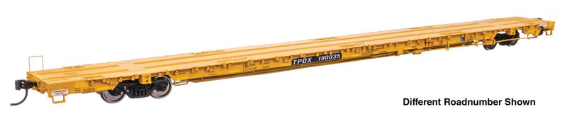 PREORDER Walthers Proto HO 920-104634 89' Greenbrier TTX 110-Ton Flatcar, TTX TPDX Military Use