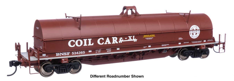 PREORDER WalthersProto 920-105703 HO 52' NSC Type II Coil Car - Ready to Run -- BNSF