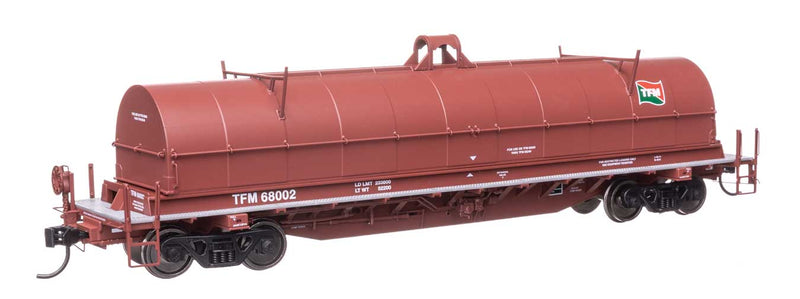 WalthersProto 920-105713 HO 52' NSC Type II Coil Car - Ready to Run -- Transportacion Ferroviaria Mexicana