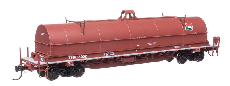 WalthersProto 920-105713 HO 52' NSC Type II Coil Car - Ready to Run -- Transportacion Ferroviaria Mexicana