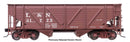 PREORDER Walthers Proto HO 920-105919 34' Steel-Sheathed War Emergency Hopper, Louisville & Nashville