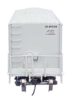 WalthersProto 920-106031 HO 40' Ortner 100-Ton Open Aggregate Hopper - Ready to Run - Conrail