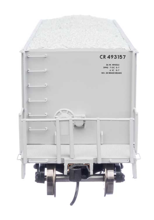 WalthersProto 920-106032 HO 40' Ortner 100-Ton Open Aggregate Hopper - Ready to Run - Conrail