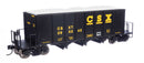 WalthersProto 920-106034 HO 40' Ortner 100-Ton Open Aggregate Hopper - Ready to Run - CSX