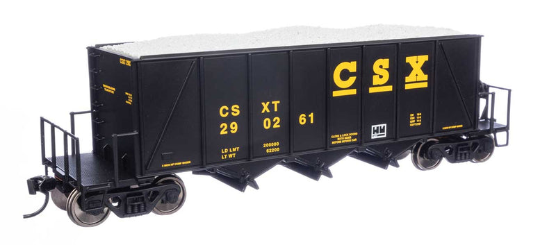 WalthersProto 920-106035 HO 40' Ortner 100-Ton Open Aggregate Hopper - Ready to Run - CSX