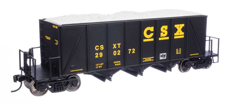 WalthersProto 920-106036 HO 40' Ortner 100-Ton Open Aggregate Hopper - Ready to Run - CSX