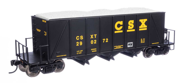 WalthersProto 920-106036 HO 40' Ortner 100-Ton Open Aggregate Hopper - Ready to Run - CSX