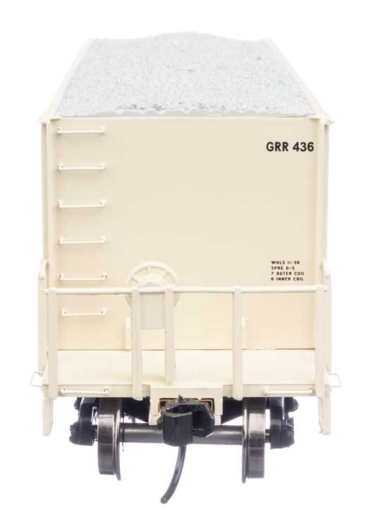 WalthersProto 920-106042 HO 40' Ortner 100-Ton Open Aggregate Hopper - Ready to Run - Georgetown Railroad