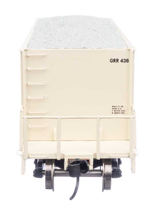 WalthersProto 920-106042 HO 40' Ortner 100-Ton Open Aggregate Hopper - Ready to Run - Georgetown Railroad