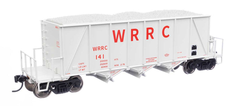 WalthersProto 920-106047 HO 40' Ortner 100-Ton Open Aggregate Hopper - Ready to Run - Western Railroad (WRRC)