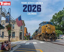 Kalmbach Publishing 68216 2026 Trains Across America Calendar, 12 Month Calendar, 13 x 10-1/2"