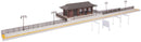 Walthers Cornerstone HO 933-3392 Amtrak Rural Station Kit
