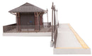 PREORDER Walthers Cornerstone HO 933-3392 Amtrak Rural Station Kit