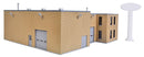 Walthers Cornerstone HO 933-3483 Wayne Bros. Ford Dealership Kit, 8-7/8 x 12-1/8 x 3-7/8" 22.5 x 30 x 9.8cm