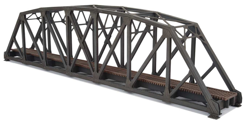 Walthers 933-3870 Single-Track Arched Pratt Truss Bridge -- Kit - 14-3/32 x 2 x 3-1/2" 35.7 x 5 x 8.8cm, N Scale