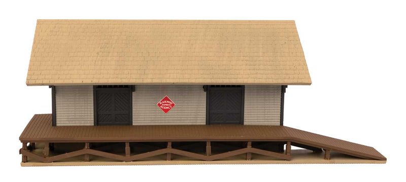 Walthers Cornerstone 933-3895 Golden Valley Freight House -- Kit - 4 x 2-1/8 x 2" 10.1 x 5.3 x 5cm, N