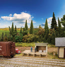 Walthers Cornerstone 933-4062 Milk Platform -- Kit - 3-7/16 x 1-1/2 x 1-7/8" 8.73 x 3.81 x 4.76cm, HO