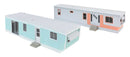 PREORDER Walthers Cornerstone HO 933-4148 Mobile Home 2-Pack Kit