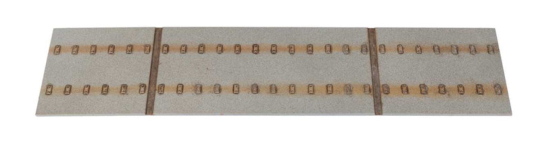 Walthers Cornerstone 933-4163 Concrete Track Pads -- Kit - Set of 9, each; 5-7/8 x 1-1/2" 150 X 38.5mm, HO