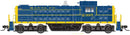 Atlas 10003012 Alco RS1 - LokSound and DCC - Classic Gold -- Santa Fe 2395 (blue, yellow), HO