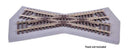 PREORDER Walthers (Track) HO 948-9042 Crossing Roadbed, 30 Degree Crossing Roadbed