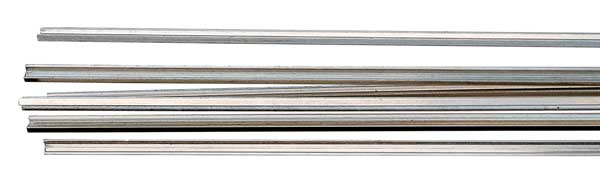 WalthersTrack 948-70000 Code 70 Nickel Silver Rail pkg(17) -- Each section - 36" 91.4cm; 51' 15.5m total length, HO